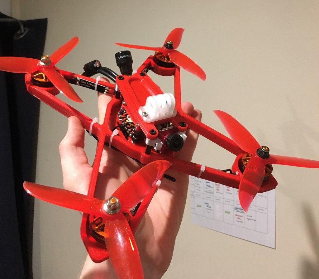 ARS-5 V2.0 5&quot; závodní dron GoPro Mount