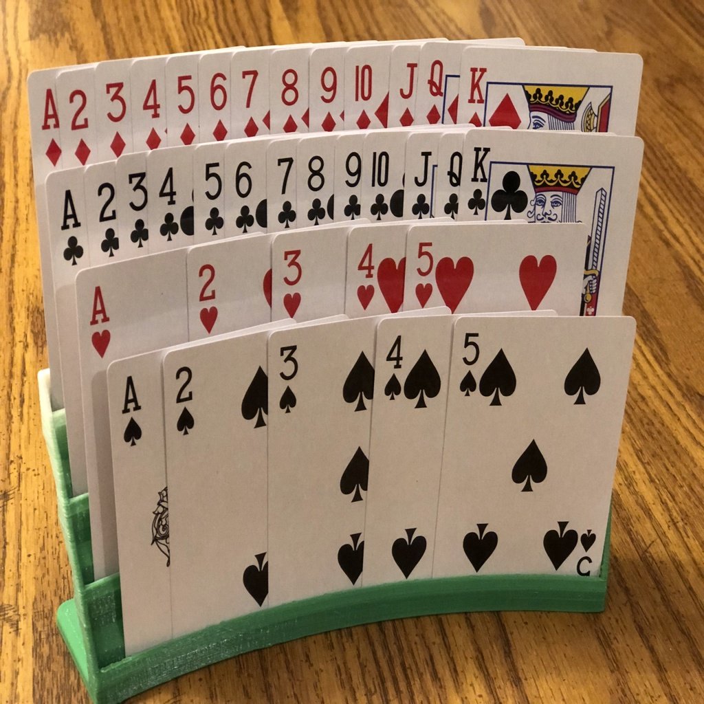 Držák hracích karet v plné velikosti