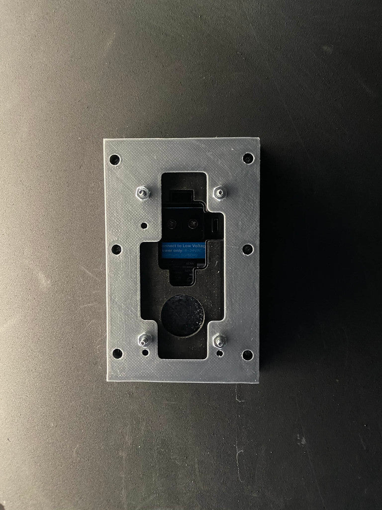 Hliníkové pouzdro Ring Doorbell 2 pro tenké stěny