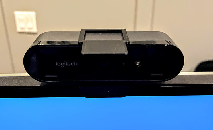 Kryt webové kamery pro Logitech Brio