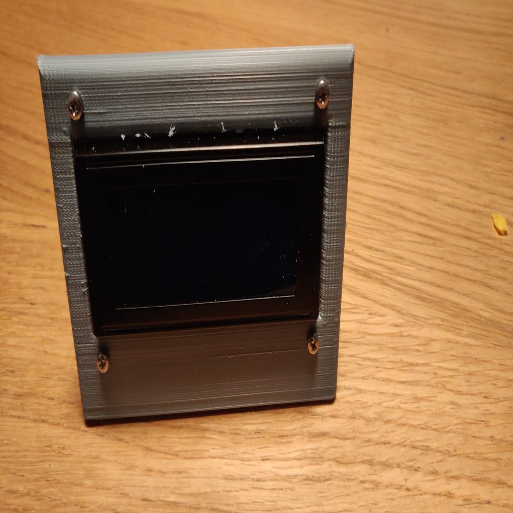 Stojan na monitor LCD2004 s držákem Arduino Nano