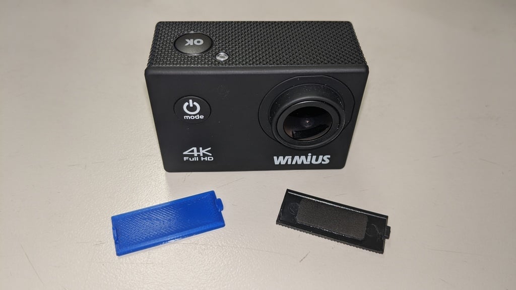 Výměna krytu baterie akční kamery Wimius 4K