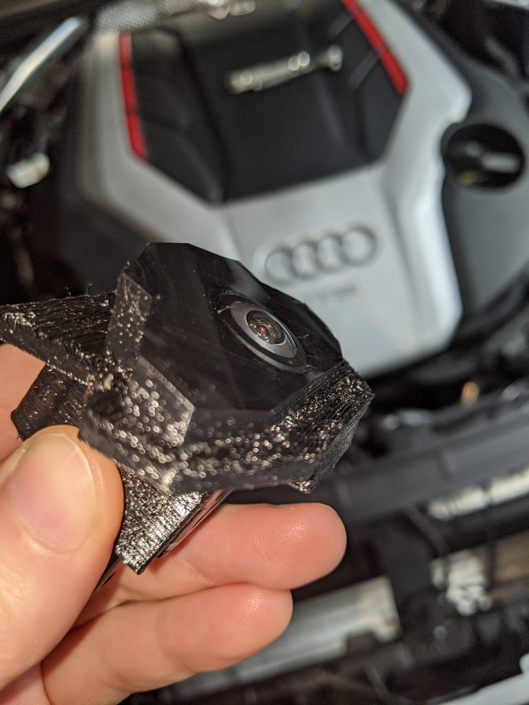 3D tisk Audi B9 A5/S5 držák přední kamery pro mřížku ve stylu RS