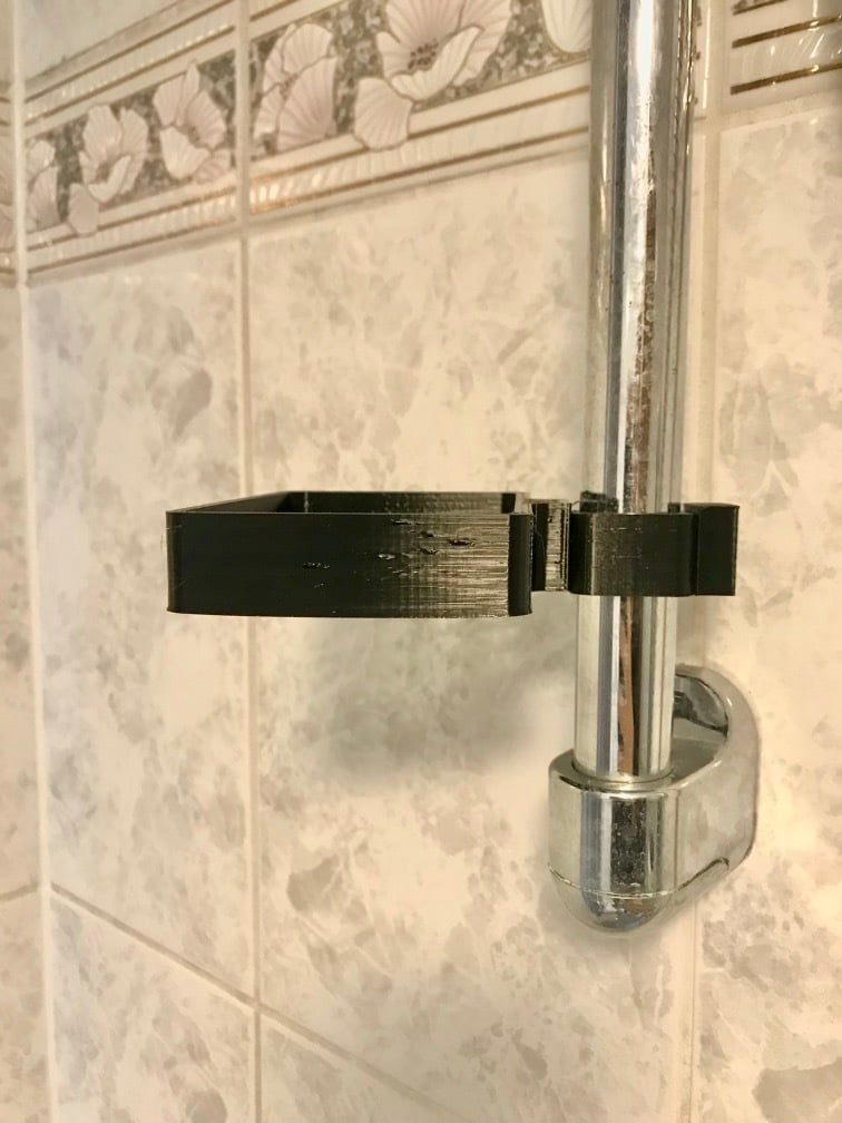 Sprchový pult pro standardní německé sprchové tyče o průměru 25 mm