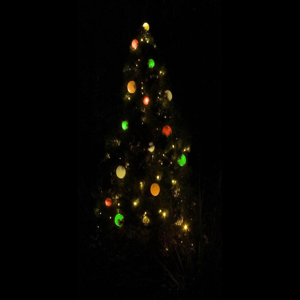 LED koule na vánoční stromeček se světlem