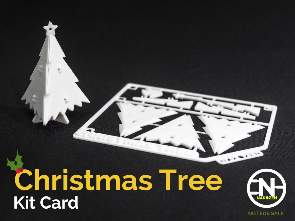 Miniaturní sada vánočního stromku Krátká na zavěšení