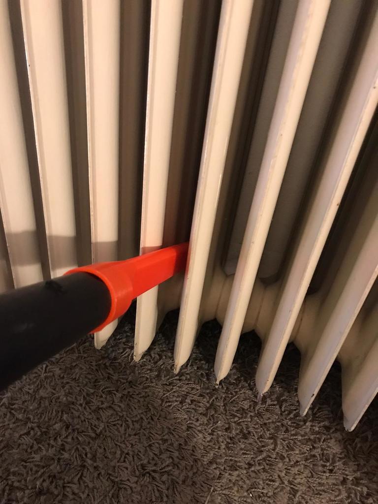 XXL hubice vysavače 40 cm na čištění radiátorů