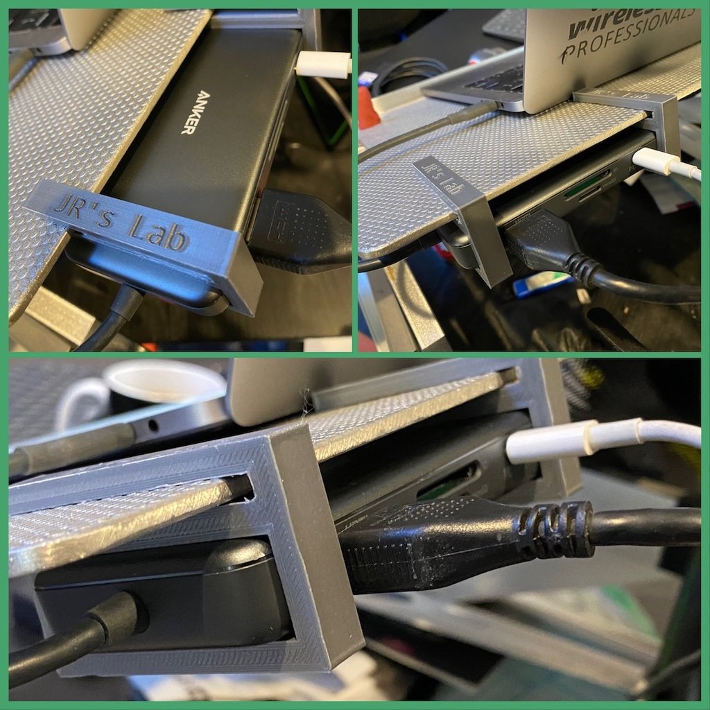 Nastavitelný držák USB hub Anker Anchor pro stojan na notebook Macbook