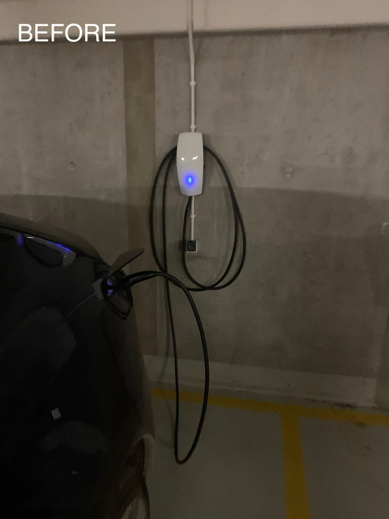 Kabelová spona pro Tesla Wall Connector