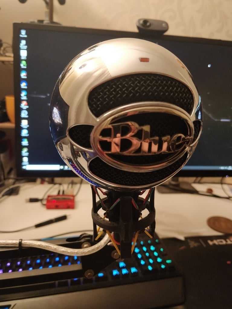 Mini šokový držák pro mikrofon Blue Snowball