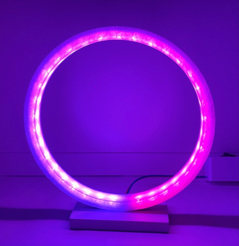 LED kruhová lampa pro LED pásky a řídící jednotky
