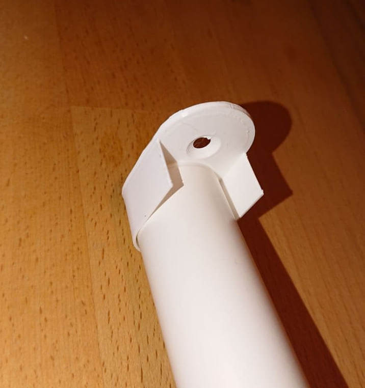 Nástěnný držák pro tyč na záclony IKEA HUGAD