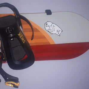 Nástěnný držák na snowboard (4 ks)