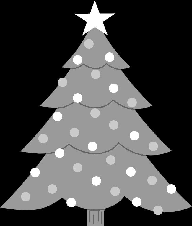 Sněhulák a ozdoby na vánoční stromeček